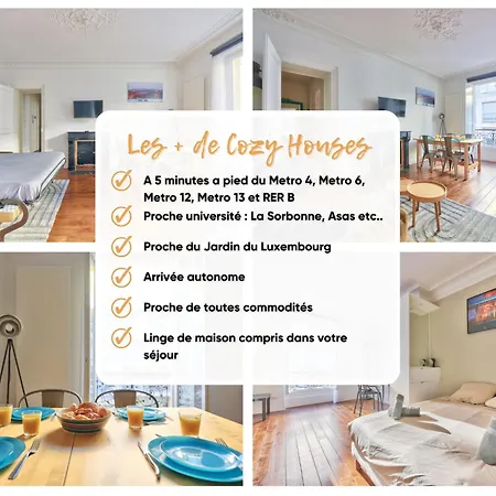 Apartment Elegance Parisienne - Jardin Luxembourg - Montparnasse